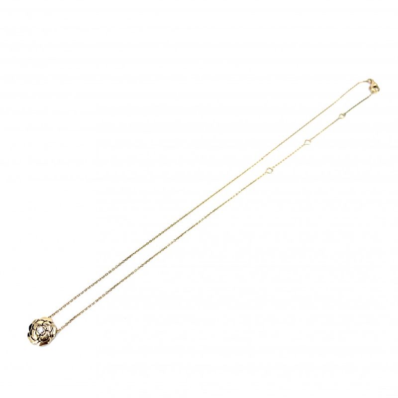 Chanel Necklace Aja Star Camellia Collection CC Logo Flower Motif