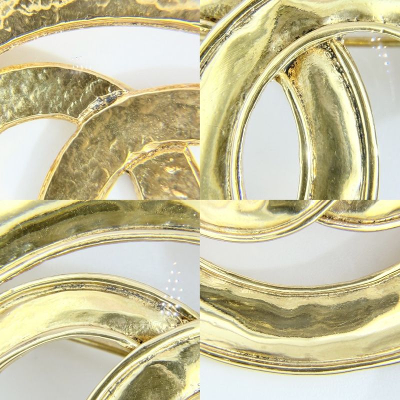 Chanel Brooch CC Logo Round Circle Vintage
