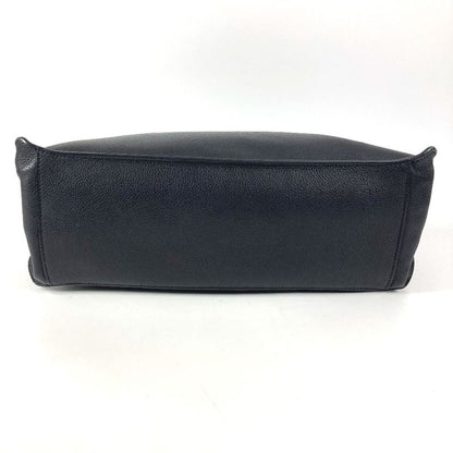 Hermes Handbag Etri Belt Leather Black X
