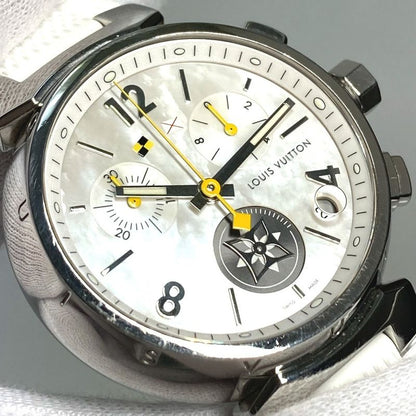 Louis Vuitton Watch Tambour la Bree Cup Chronograph Lava White X