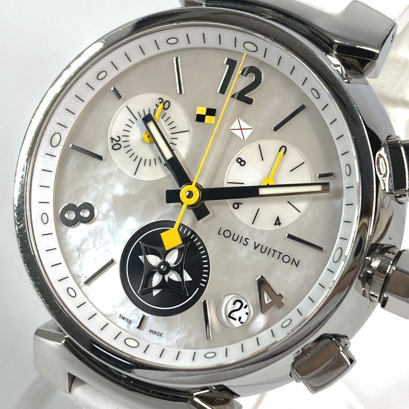 Louis Vuitton Watch Tambour la Bree Cup Chronograph Lava White X