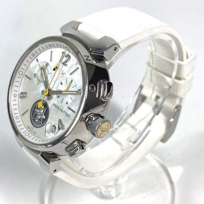 Louis Vuitton Watch Tambour la Bree Cup Chronograph Lava White X