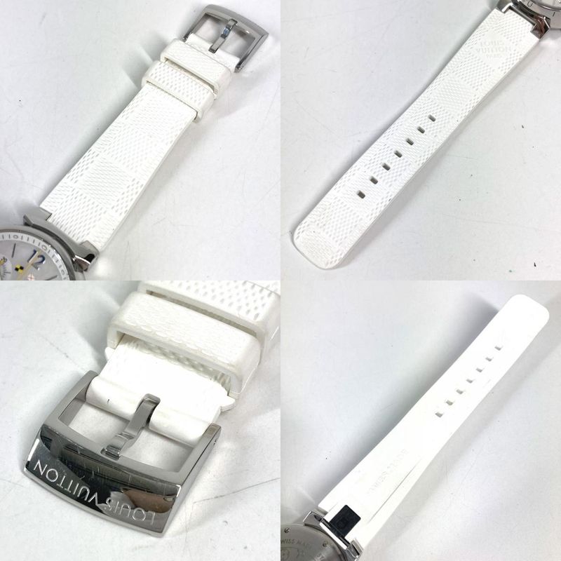 Louis Vuitton Watch Tambour la Bree Cup Chronograph Lava White X