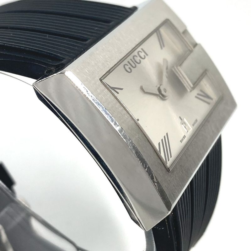 Gucci Watch Logo SS Black X