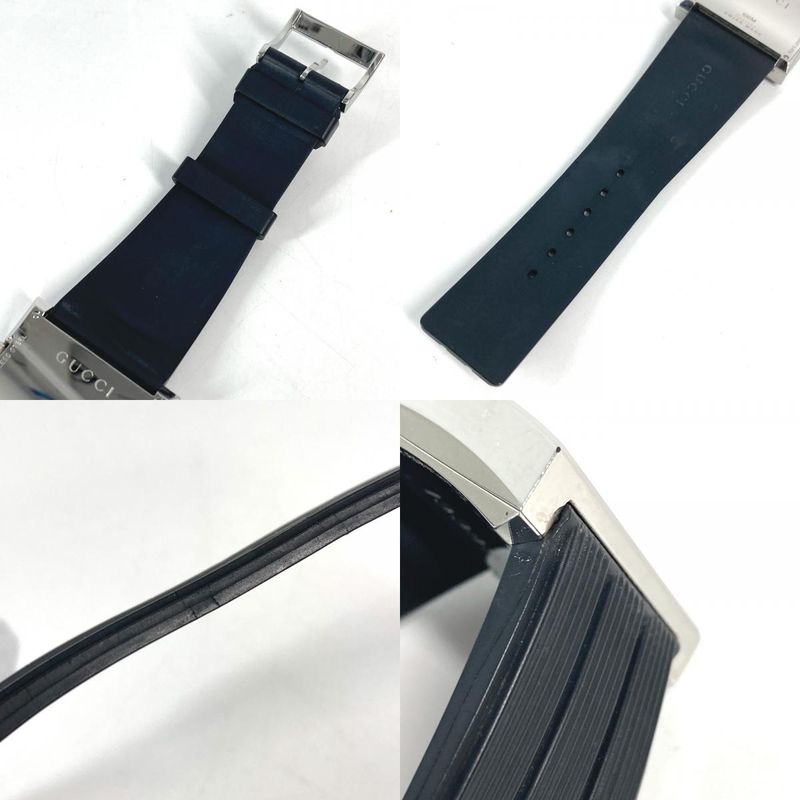 Gucci Watch Logo SS Black X