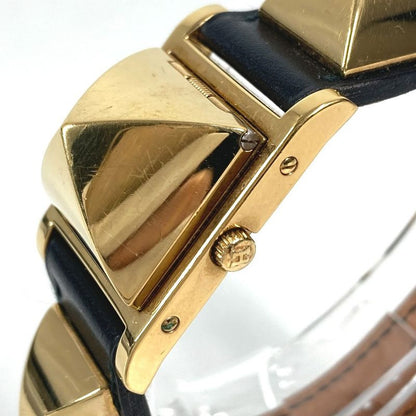 Hermes Watch Medle Leather Black X