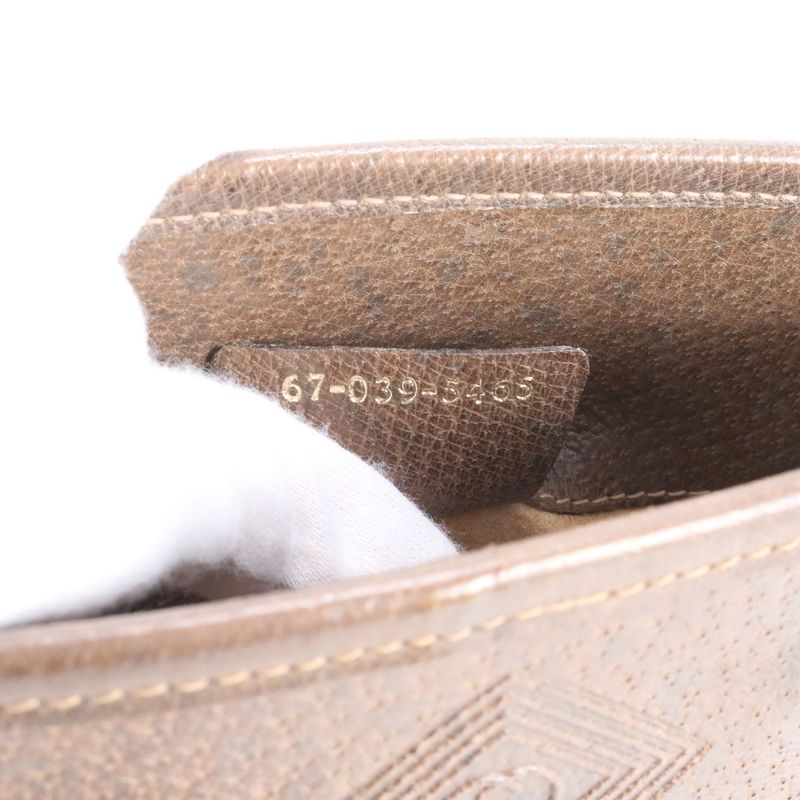 Gucci Vintage Micro GG Leather Clutch Pouch