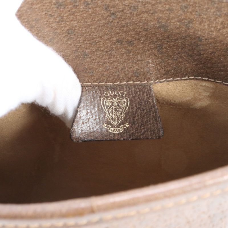 Gucci Vintage Micro GG Leather Clutch Pouch