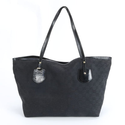 Gucci GG Canvas Leather Tote
