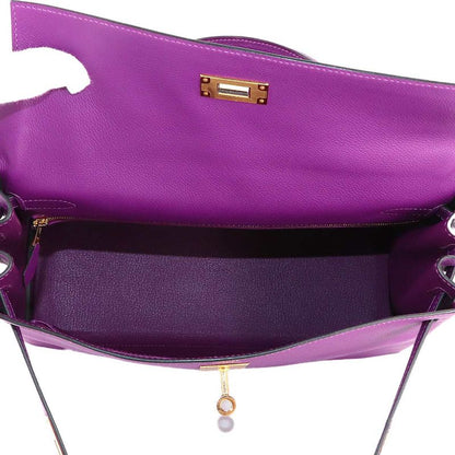 Hermes Kelly 32 Ever Color Anemone 2-Way Bag Inner