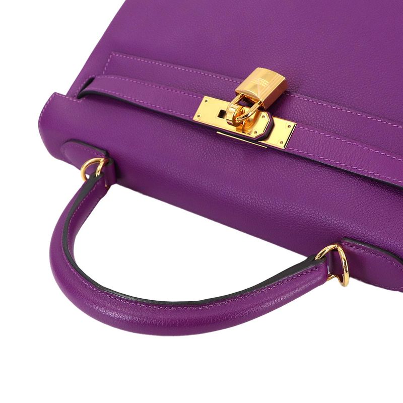 Hermes Kelly 32 Ever Color Anemone 2-Way Bag Inner