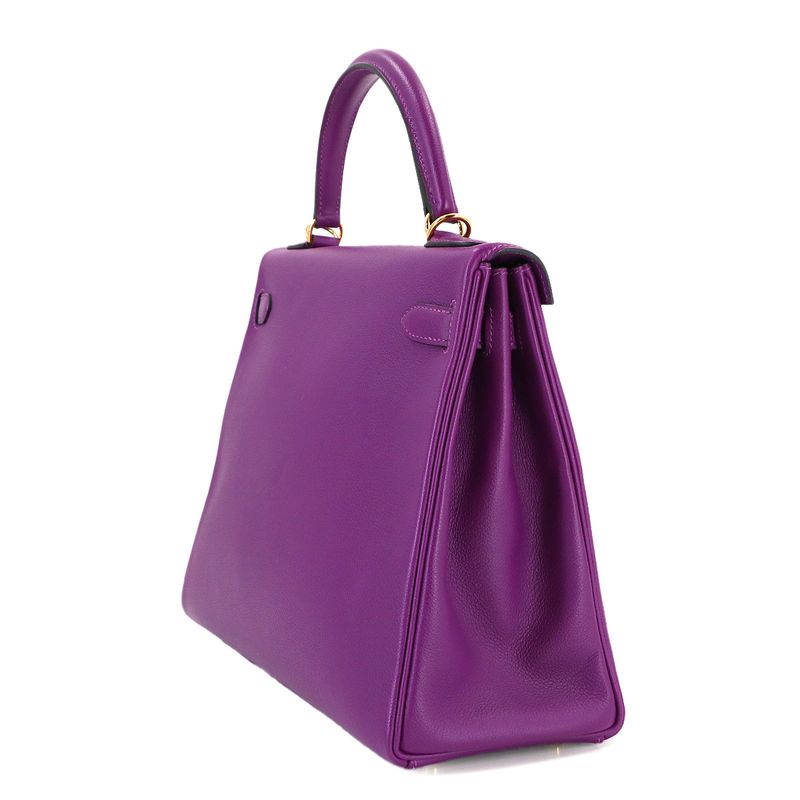 Hermes Kelly 32 Ever Color Anemone 2-Way Bag Inner