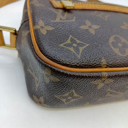Louis Vuitton Monogram Pochette Cite Shoulder Bag Brown