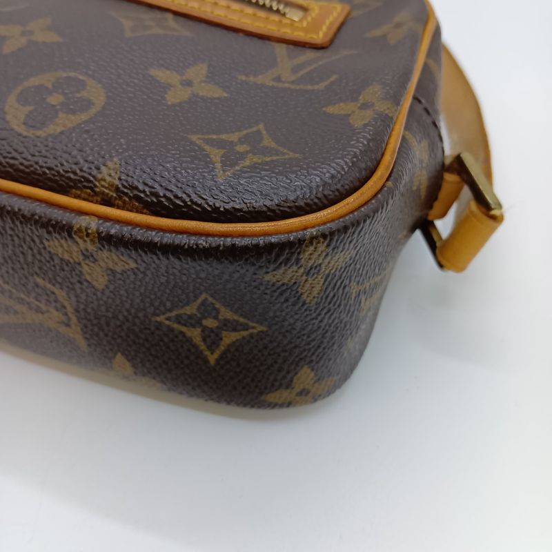 Louis Vuitton Monogram Pochette Cite Shoulder Bag Brown