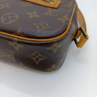 Louis Vuitton Monogram Pochette Cite Shoulder Bag Brown
