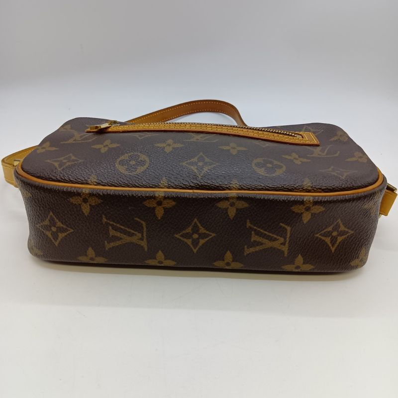Louis Vuitton Monogram Pochette Cite Shoulder Bag Brown