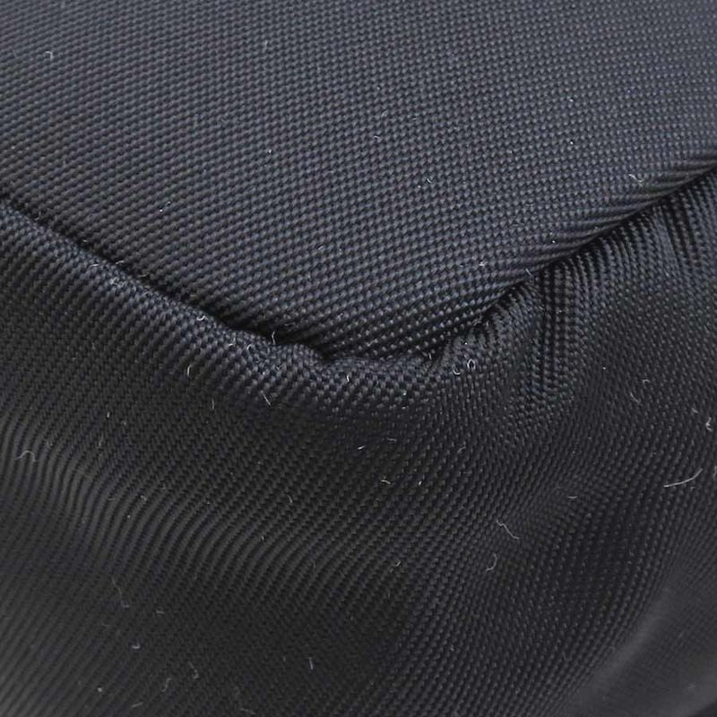 Prada Pouch Nylon Black Brown X Black