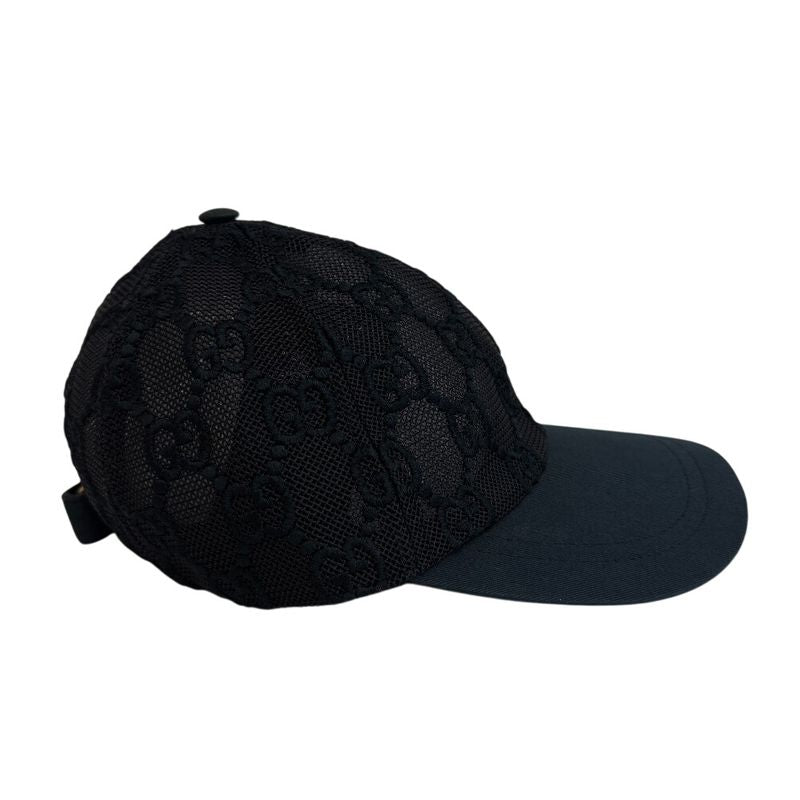 Gucci Hat Cap Nylon Black