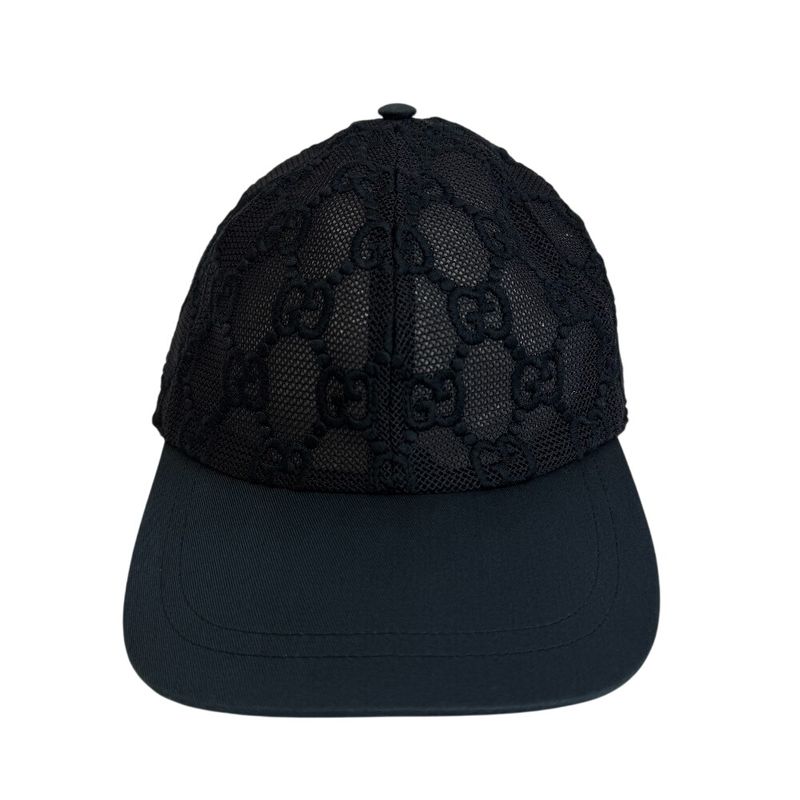 Gucci Hat Cap Nylon Black