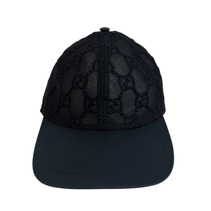 Gucci Hat Cap Nylon Black