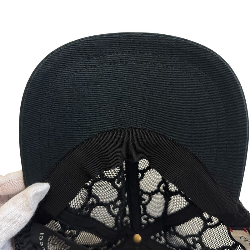 Gucci Hat Cap Nylon Black