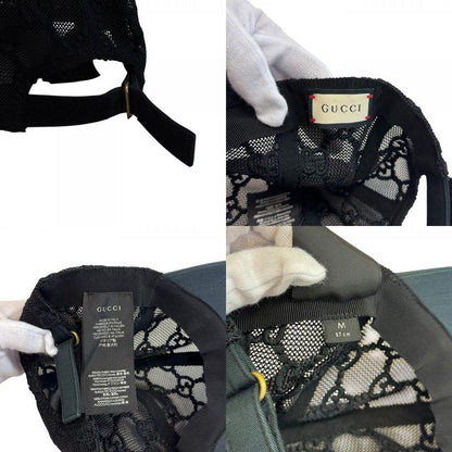 Gucci Hat Cap Nylon Black