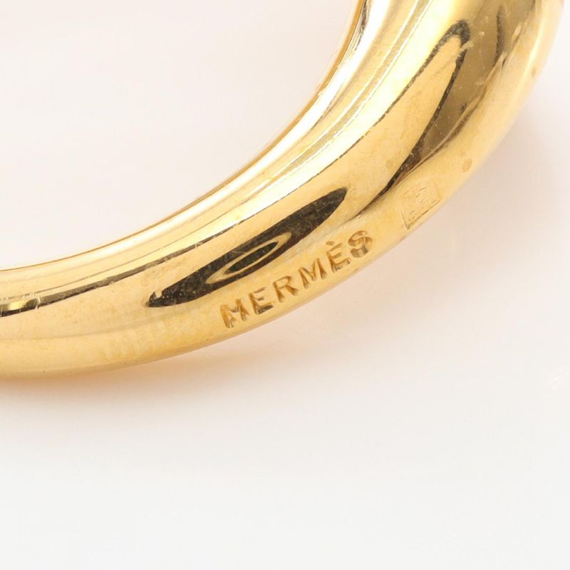 Hermes Scarf Ring Morph Gold