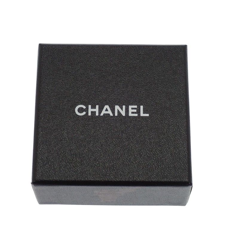 Chanel Snow Star Brooch Metal Silver