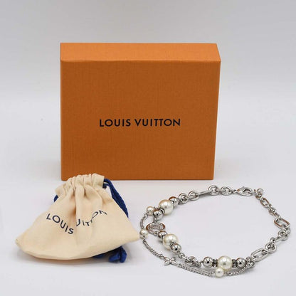Louis Vuitton LV Necklace Faux Pearl Box Bag