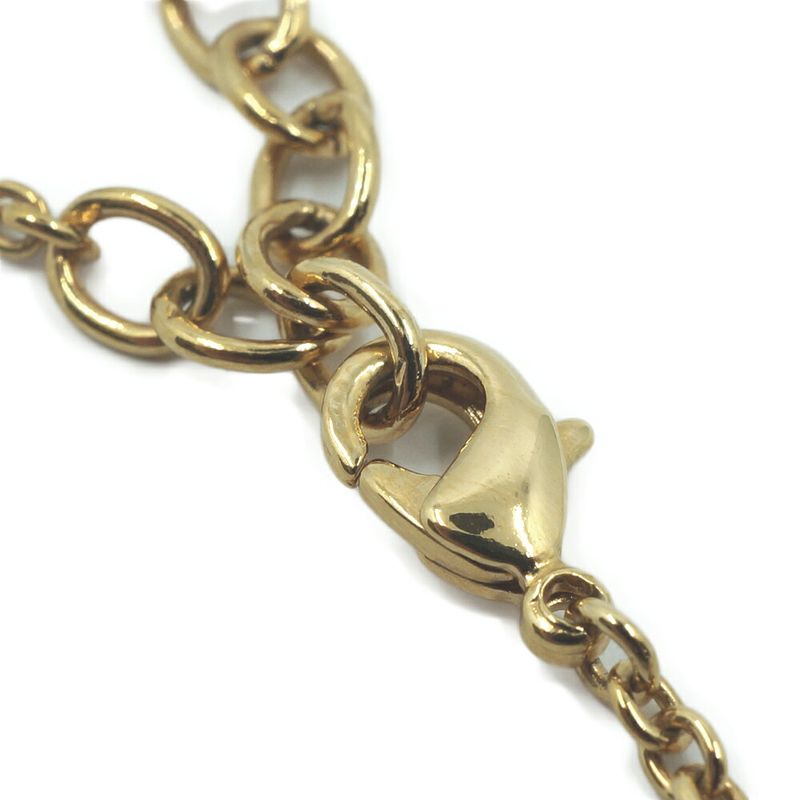 Louis Vuitton Mark Collier Essential Lou Metal Pearl Gold Necklace