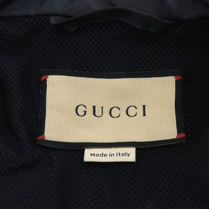 Gucci Zip Jacket Nylon Leather