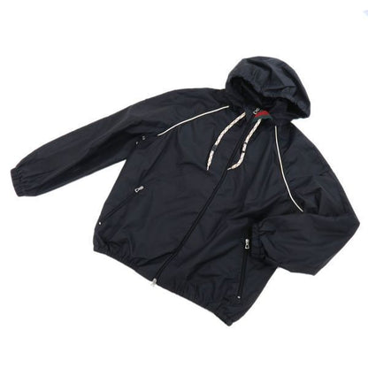 Gucci Zip Jacket Nylon Leather