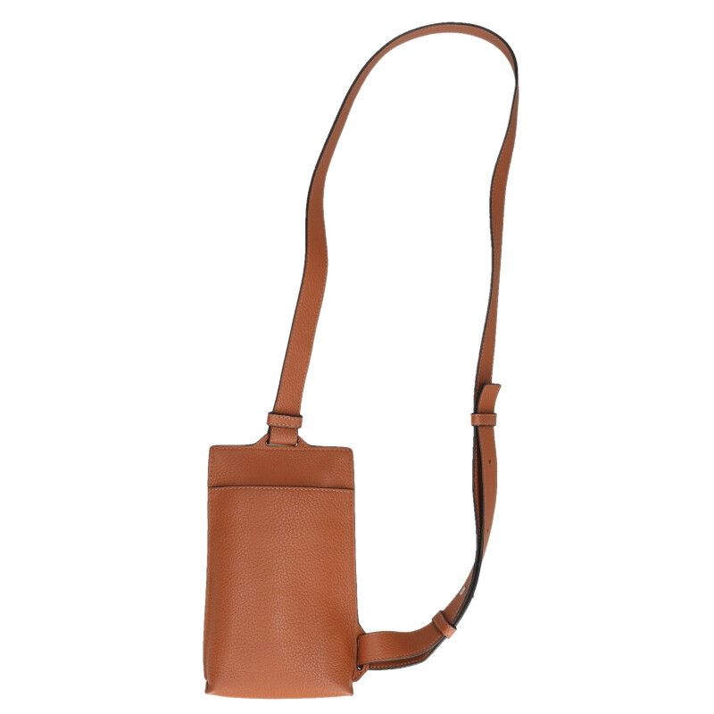 Loewe Vertical T Pocket Leather Shoulder Bag