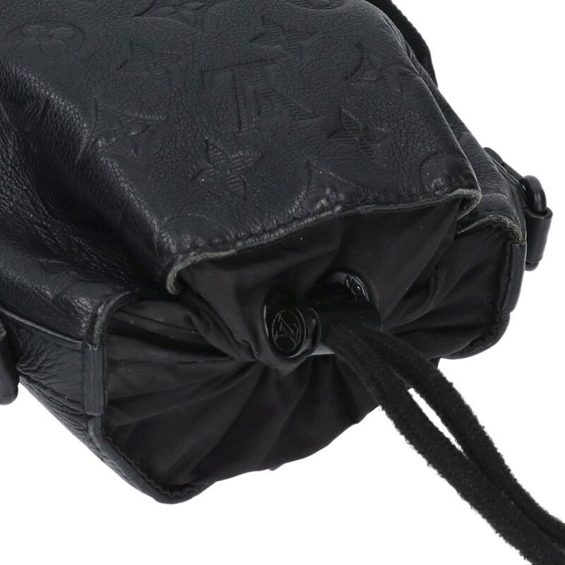 Louis Vuitton Noes Ring Monogram Shadow Leather Shoulder Bag