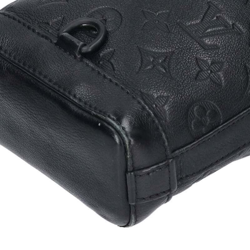 Louis Vuitton Noes Ring Monogram Shadow Leather Shoulder Bag