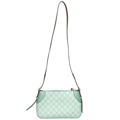 Gucci GG Emblem Shoulder Bag Light Green
