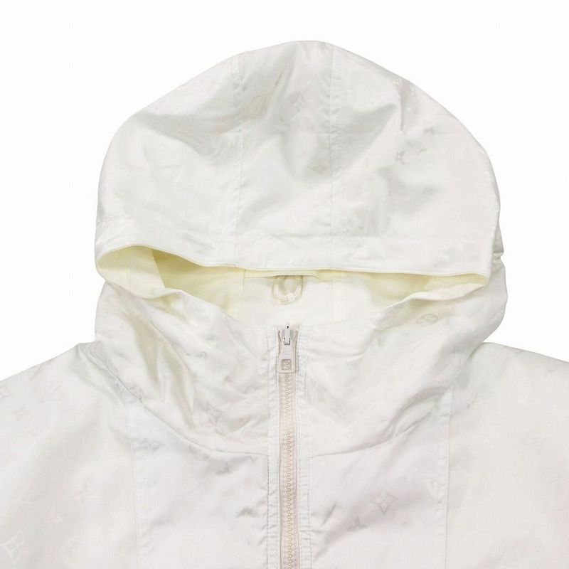 Louis Vuitton Monogram Reversible Windbreaker Hoodie Jacket