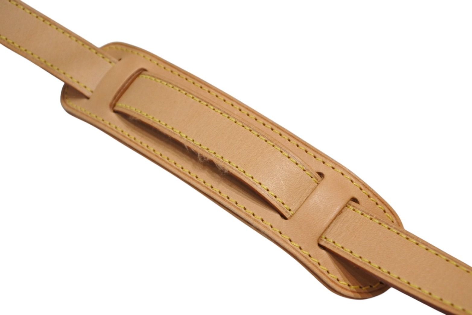 Louis Vuitton Boulogne 35 Shoulder Bag Vachetta Leather Brown Gold 4 — view 6