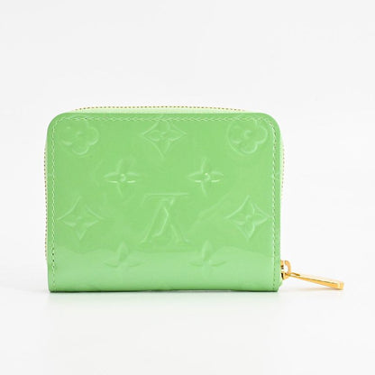 Louis Vuitton Coin Case Zippy Purse Green Gami Apple