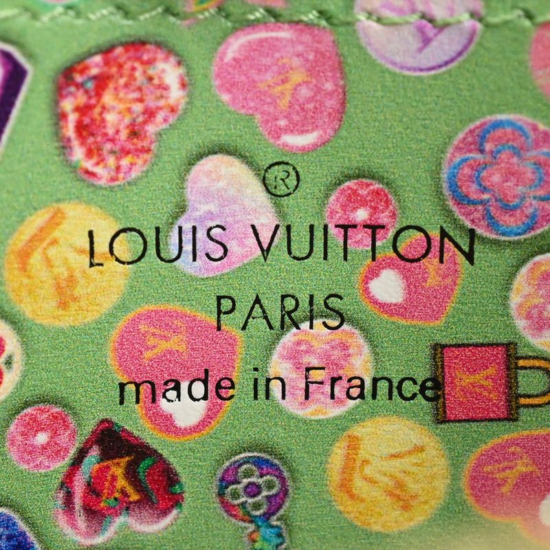 Louis Vuitton Coin Case Zippy Purse Green Gami Apple