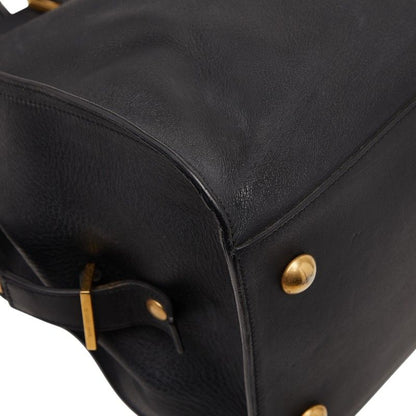 Saint Laurent Ring Leather Black