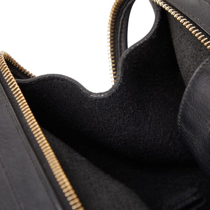 Saint Laurent Ring Leather Black