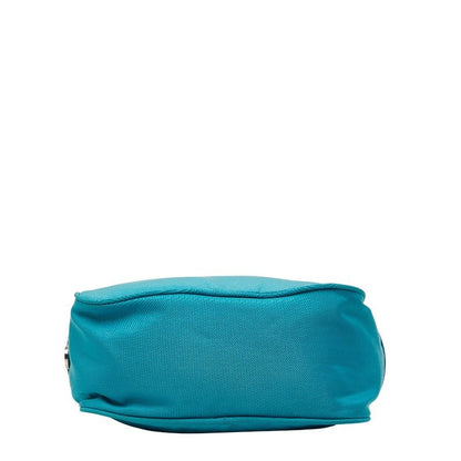 Prada Turquoise Blue Nylon Shoulder Bag