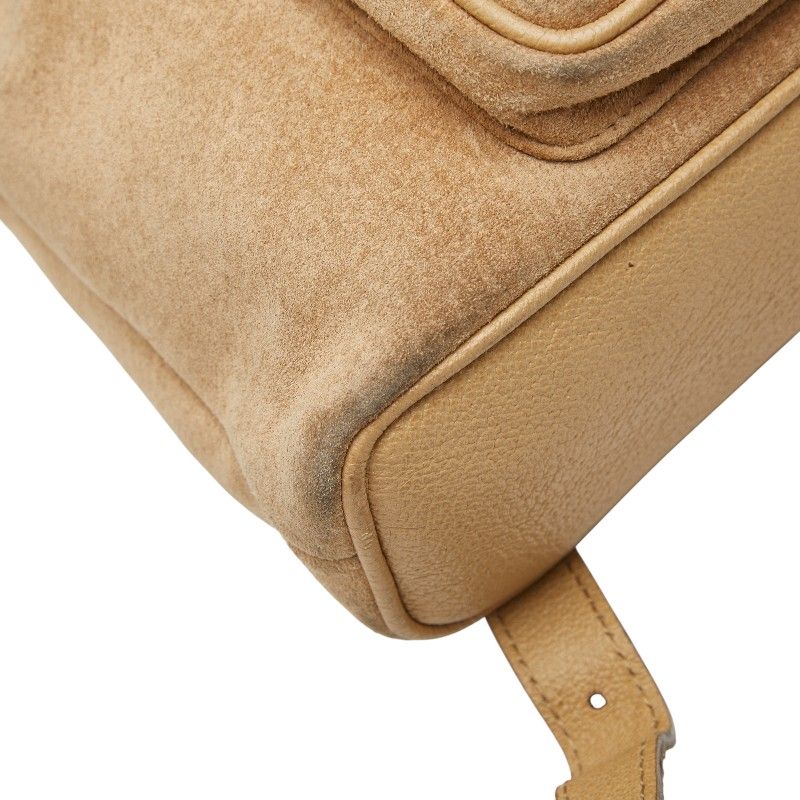 Gucci Bamboo Mini Backpack 003 Brown Leather