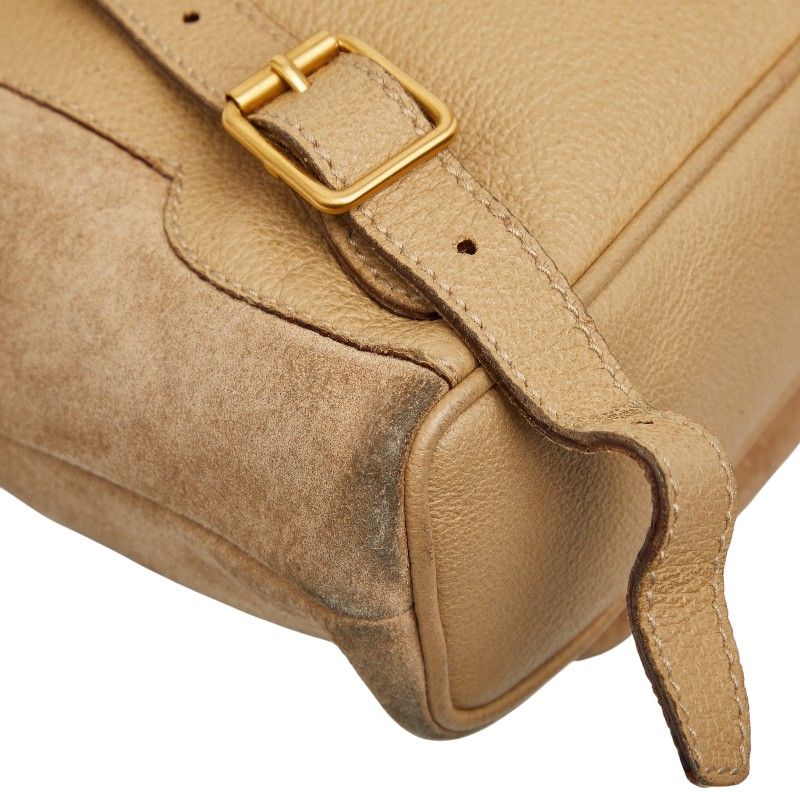 Gucci Bamboo Mini Backpack 003 Brown Leather