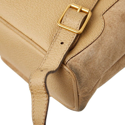 Gucci Bamboo Mini Backpack 003 Brown Leather