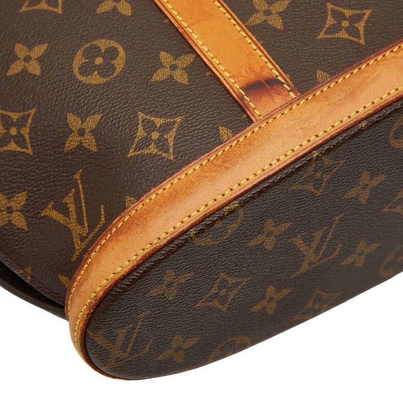Louis Vuitton Monogram Babylon Brown Leather Tote