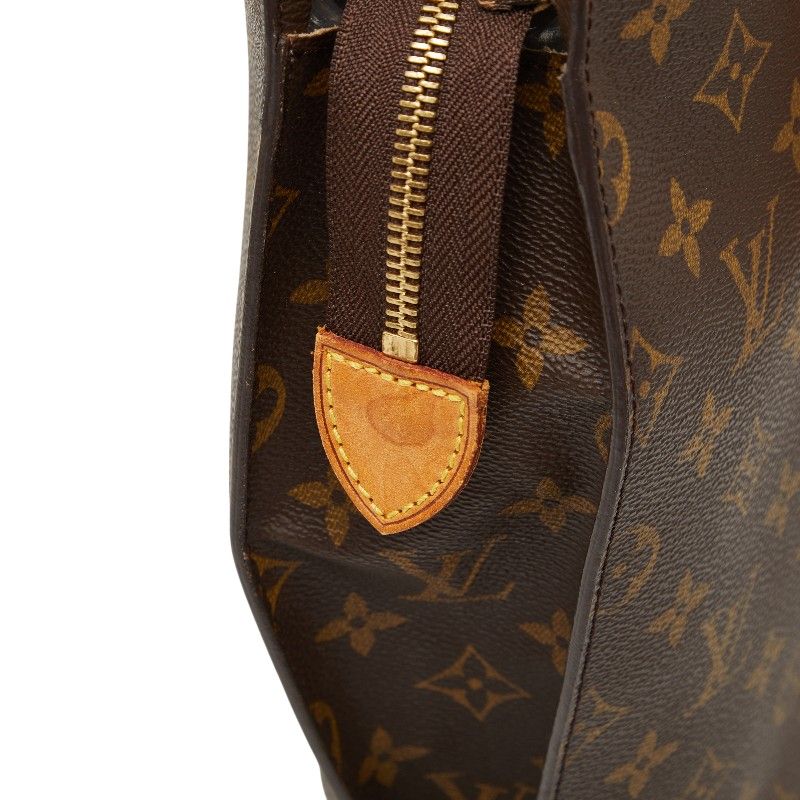 Louis Vuitton Monogram Babylon Brown Leather Tote