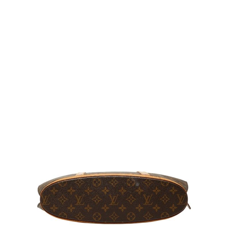 Louis Vuitton Monogram Babylon Brown Leather Tote