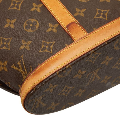 Louis Vuitton Monogram Babylon Brown Leather Tote